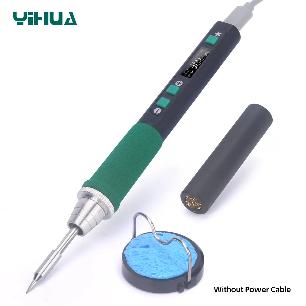 YIHUA 928D-IV C235 USB-C Smart Electric Soldering Iron Adjustable Temperature Portable Precision Soldering Iron Station Kit