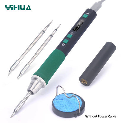 YIHUA 928D-IV C235 USB-C Smart Electric Soldering Iron Adjustable Temperature Portable Precision Soldering Iron Station Kit