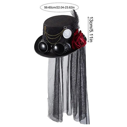 Gothic Steampunk Hat, N#A02