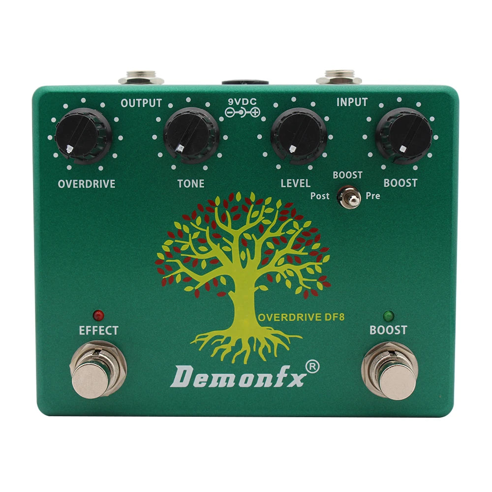 Demonfx DF8 Overdrive, Tube Overdrive TS808 + Boost. DFX#006