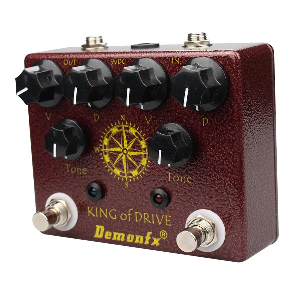 Demonfx King of Tone Overdrive Stomp. Based on Analog Man King of Drive, DFX#004