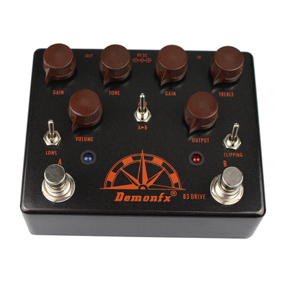 Demonfx 83 DRIVE Guitar Effect Pedal Combined BLUES BREAKER And KLON CENTAUR In One Pedal, DFX#001