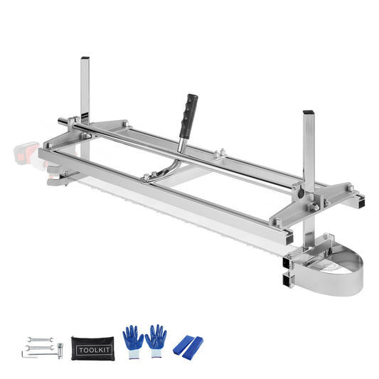 KETJUSAHAN OHJAIN TUKEILLE. VEVOR Chainsaw Mill Portable Sawmill 14"-36" Guide Bar 0.2"-11.81" Thickness Chainsaw Mill Wood Lumber Cross Cutting Saw Mill